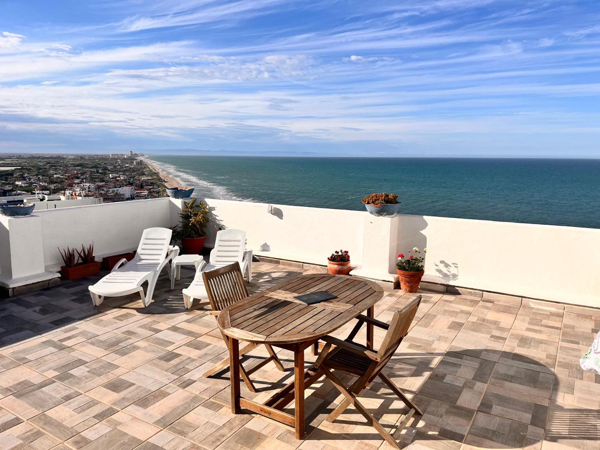 Atico El Faro Cullera Appartement Faro de Cullera Buitenkant foto
